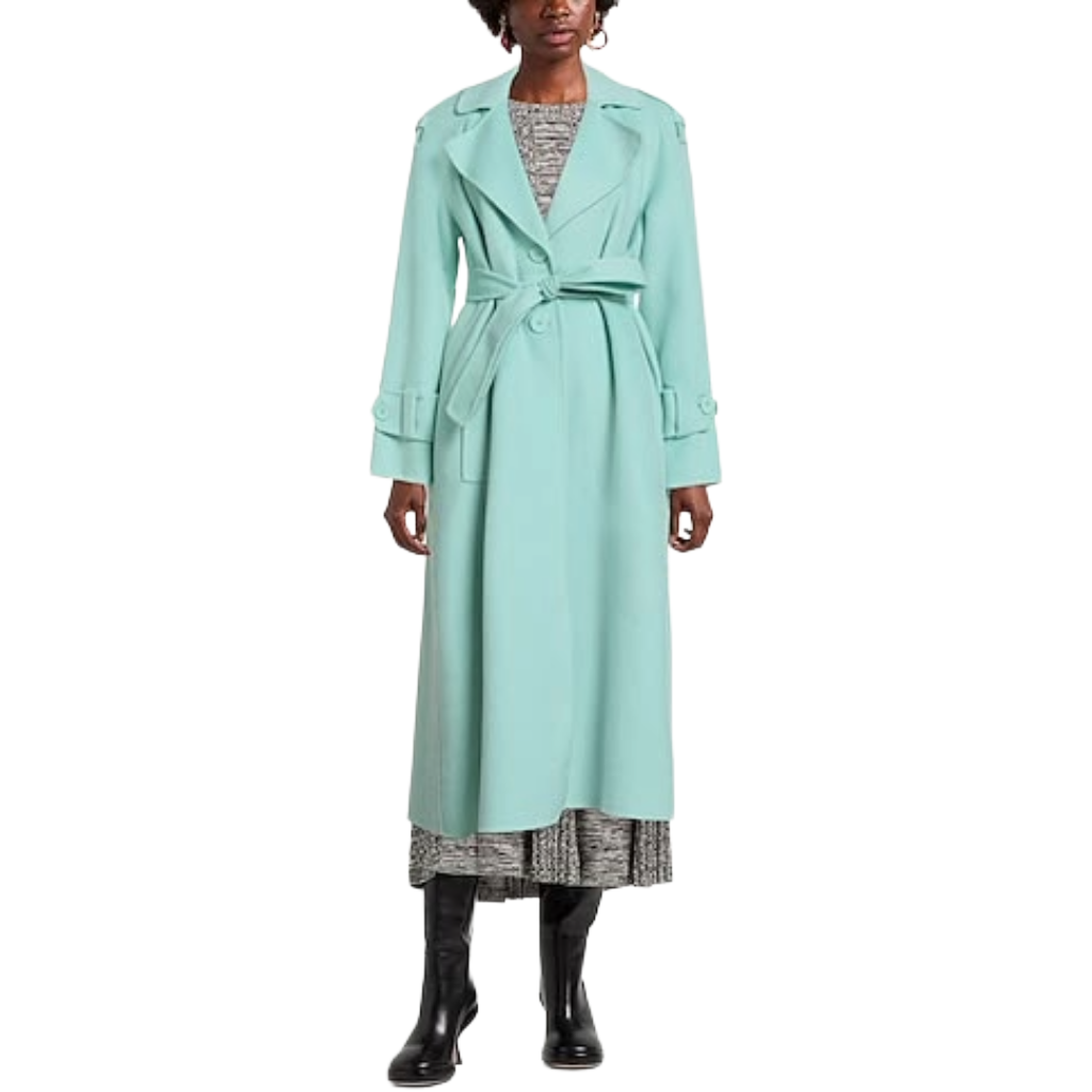 Twinset Women Coat Trench Coat Green