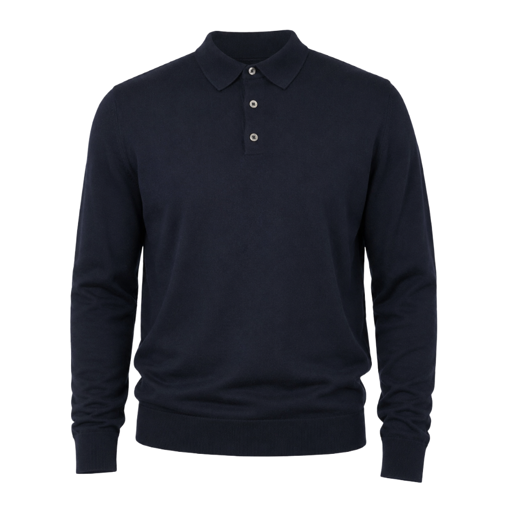 Alpha Studio Men Polo Sotto Jacket Blue