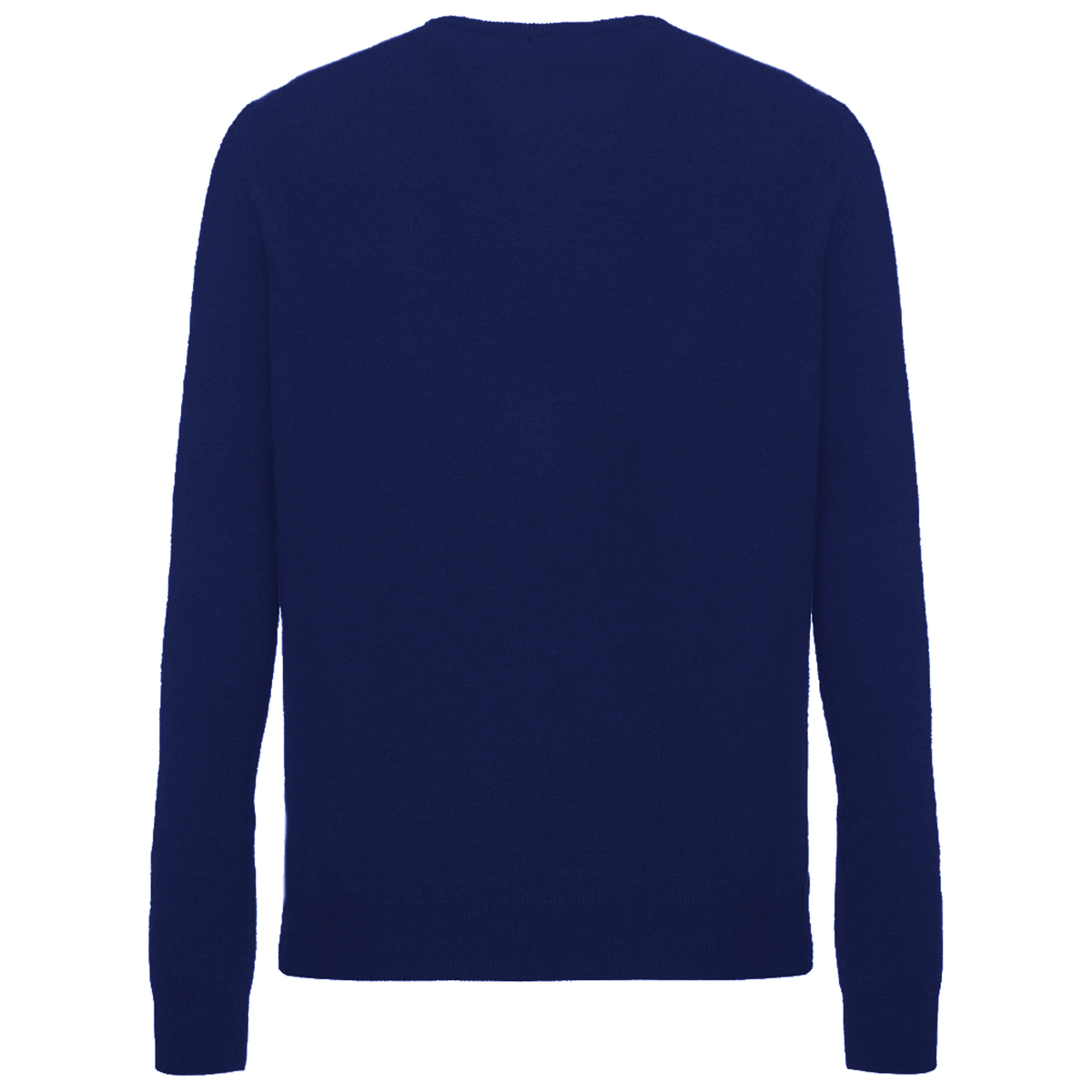 Malo Men Crew Neck Cashmere Navy Sweaters Blue