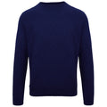 Malo Men Crew Neck Cashmere Navy Sweaters Blue