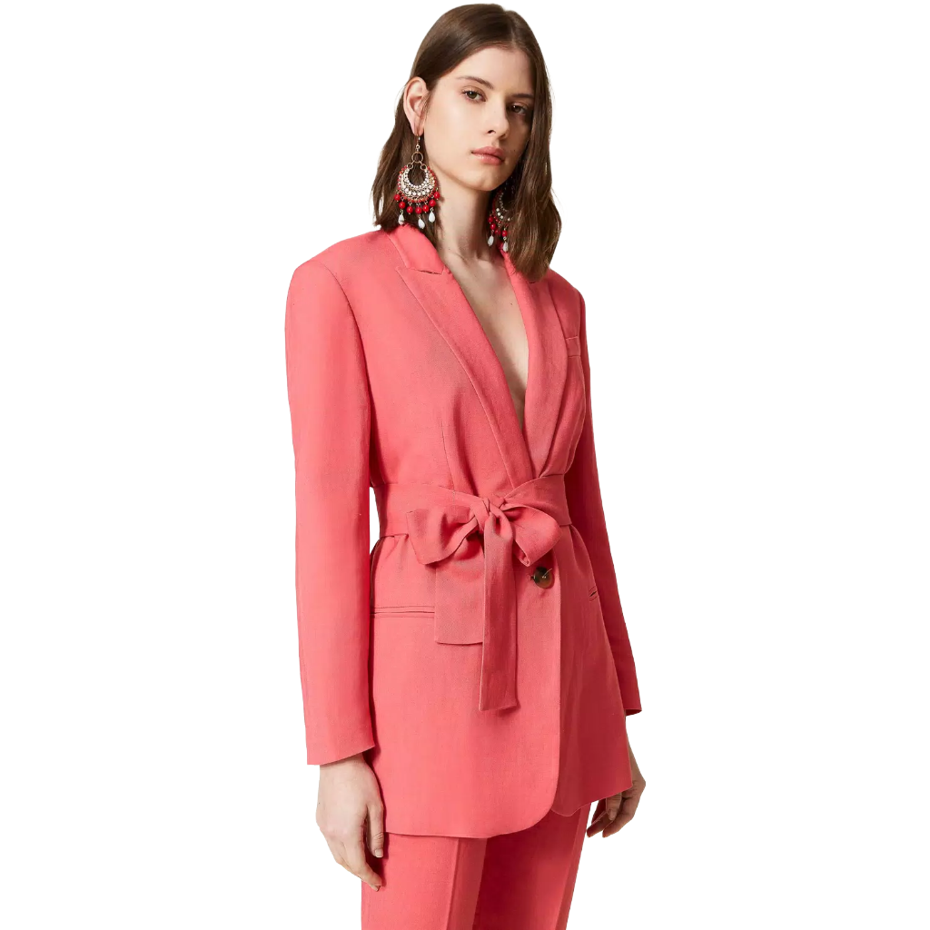 Twinset Women Jacket Blazer Pink
