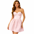 Elisabetta Franchi Women Dress Short Bustino Pink
