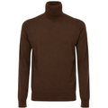 Alpha Studio Men Knit Ciclista Silk Cashmere Brown