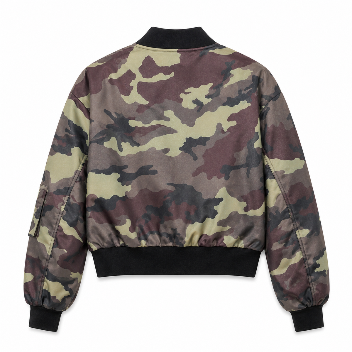 Dolce & Gabbana Women Bomber Cropped Camouflage