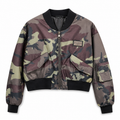 Dolce & Gabbana Women Bomber Cropped Camouflage