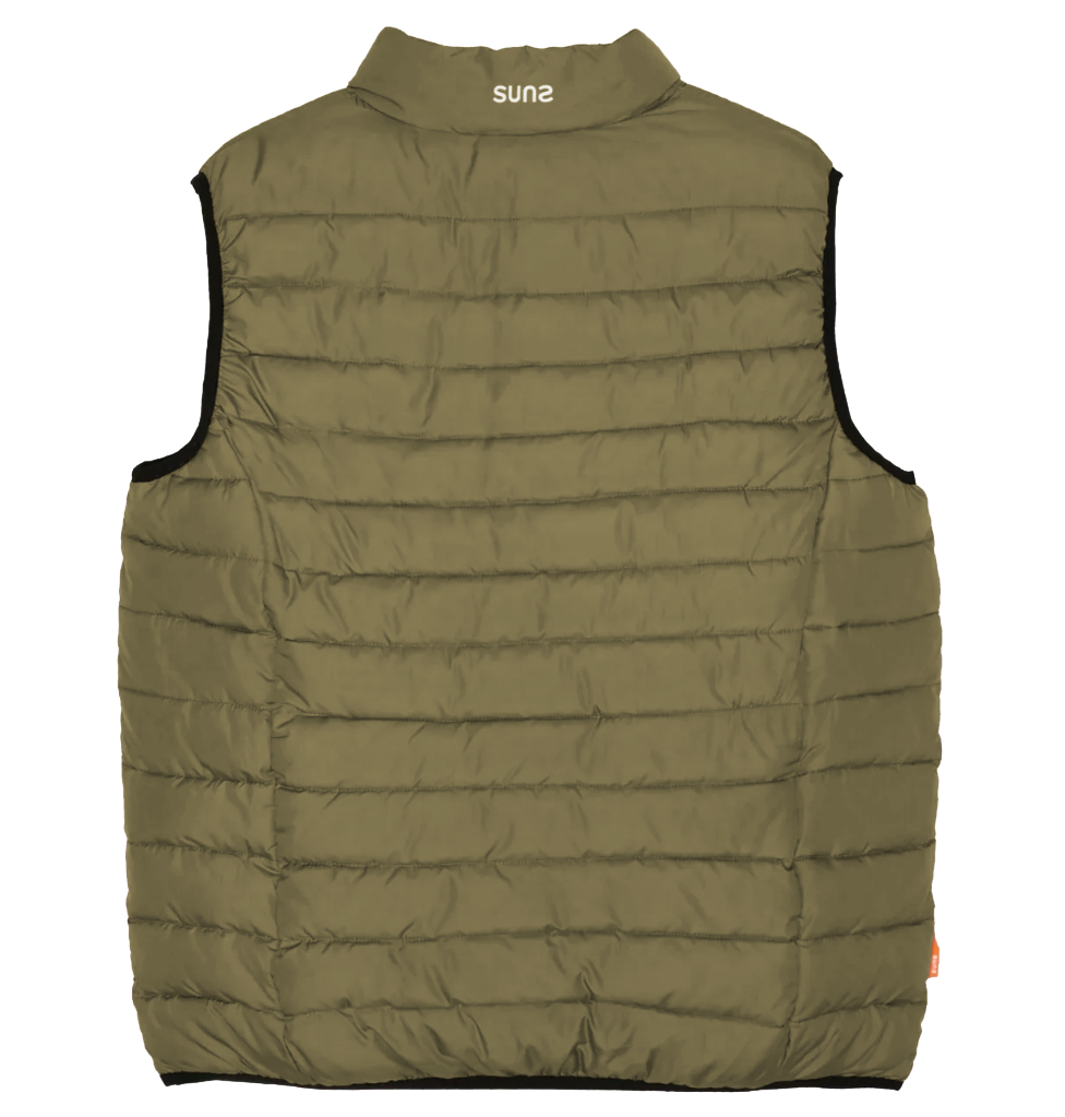 Suns Men Oty Travel Army Vest Green