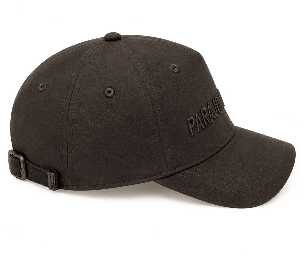 Parajumpers Men Cappellino Gemini Charcoal Caps Black