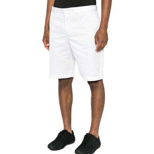Alpha Studio Men Bermuda Shorts White