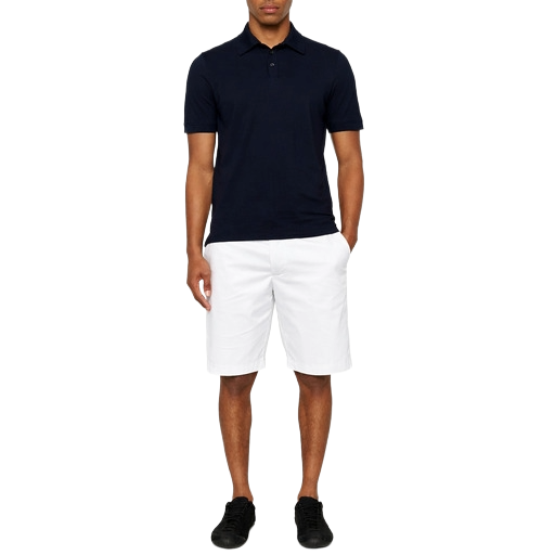 Alpha Studio Men Bermuda Shorts White