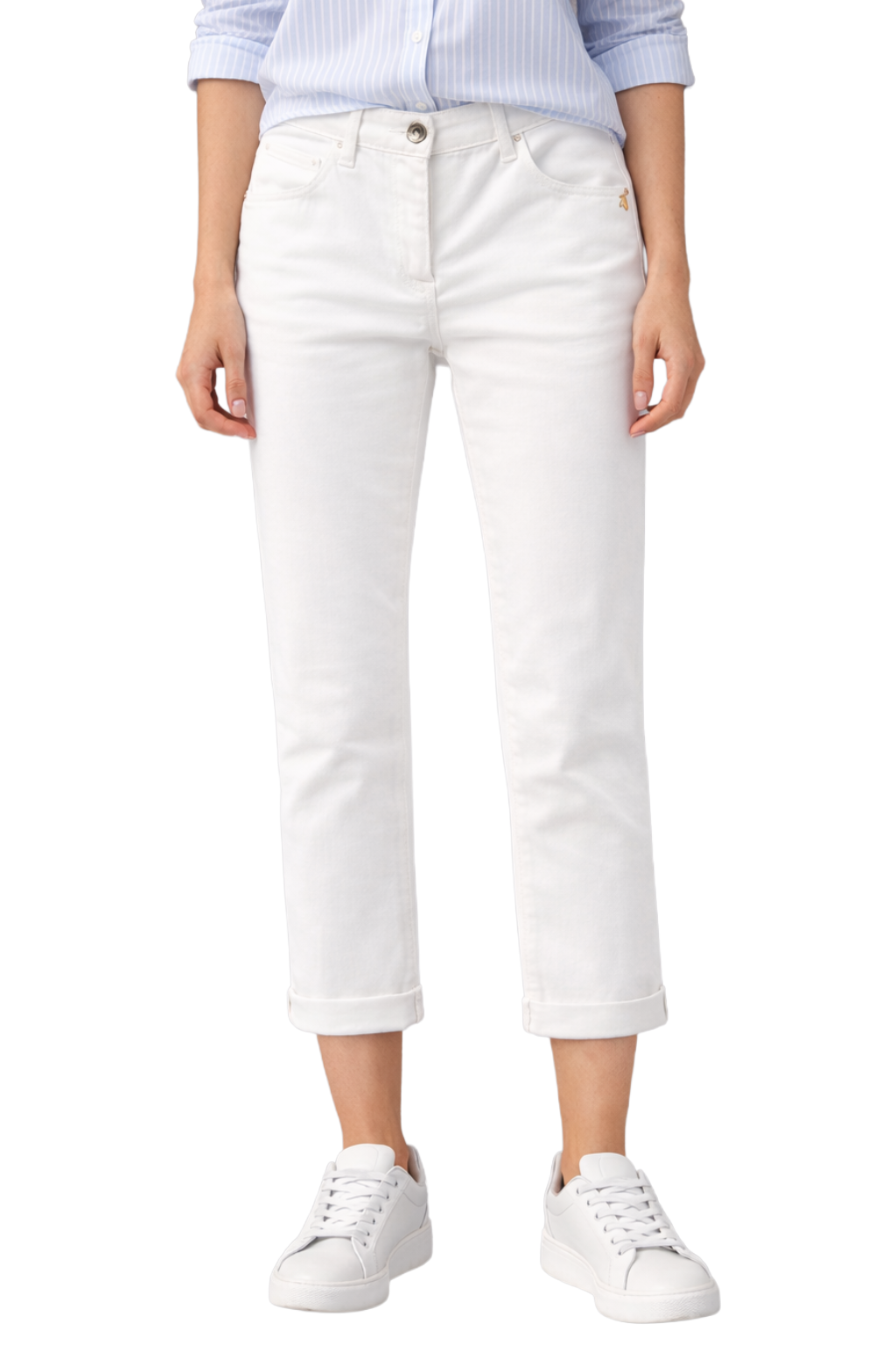 Patrizia Pepe Women Trousers White