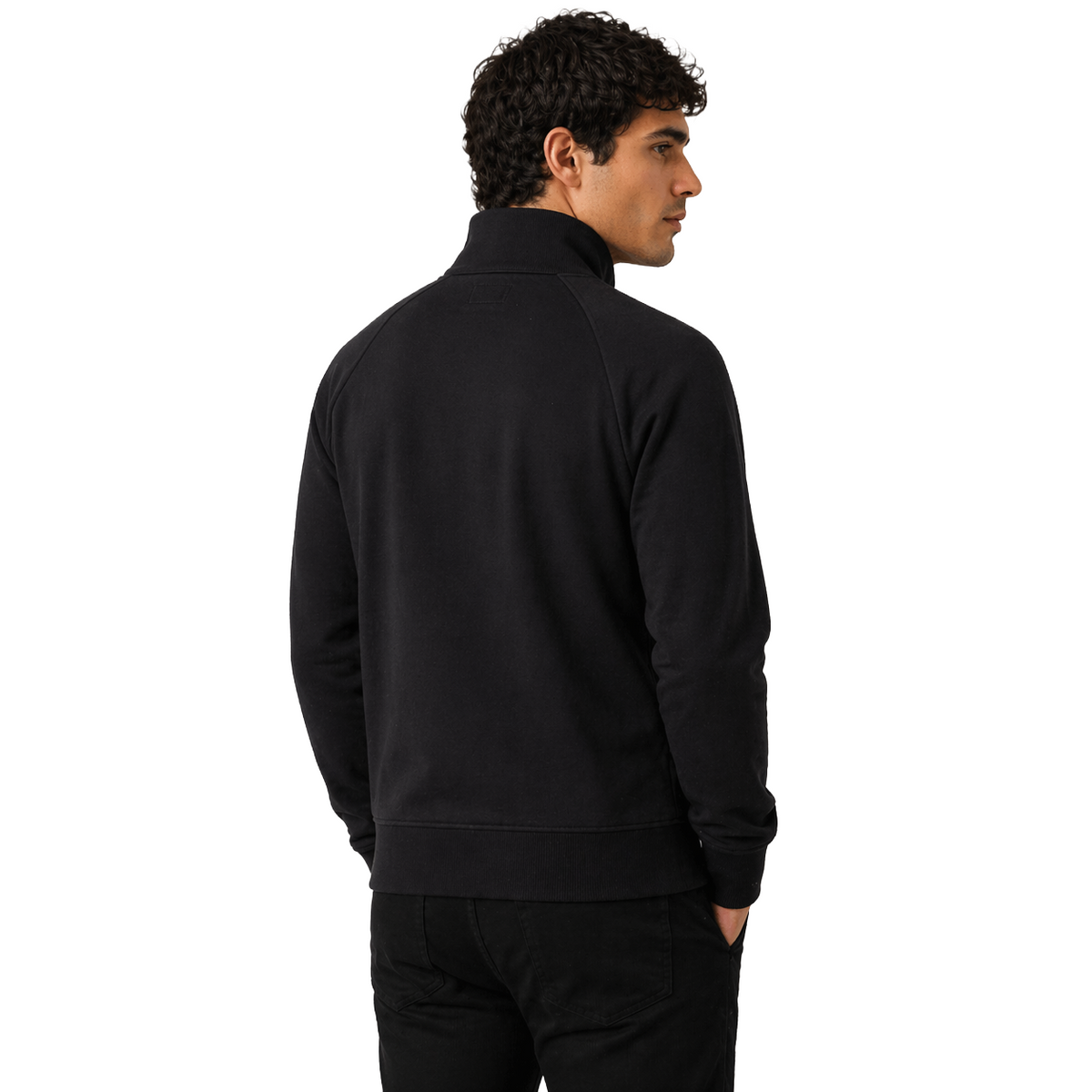 C.P. Company Men Sweatshirt Raised Black