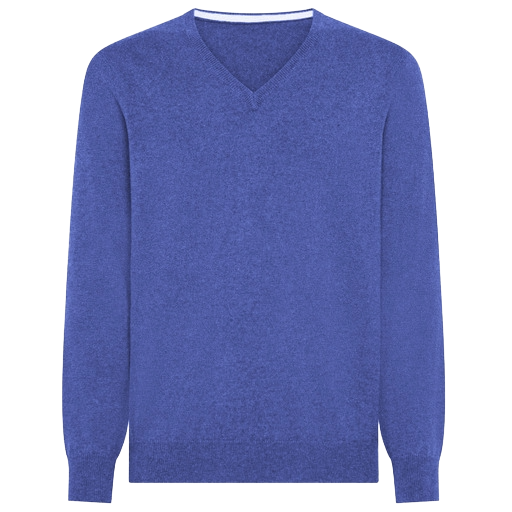 Emilio Romanelli Men Knit Gauge Light Blue