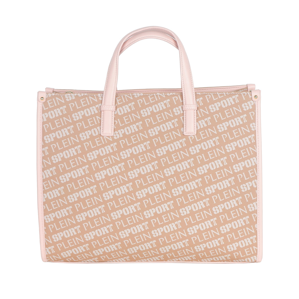 Plein Sport Women Medium Tote Shopping Bags Pink