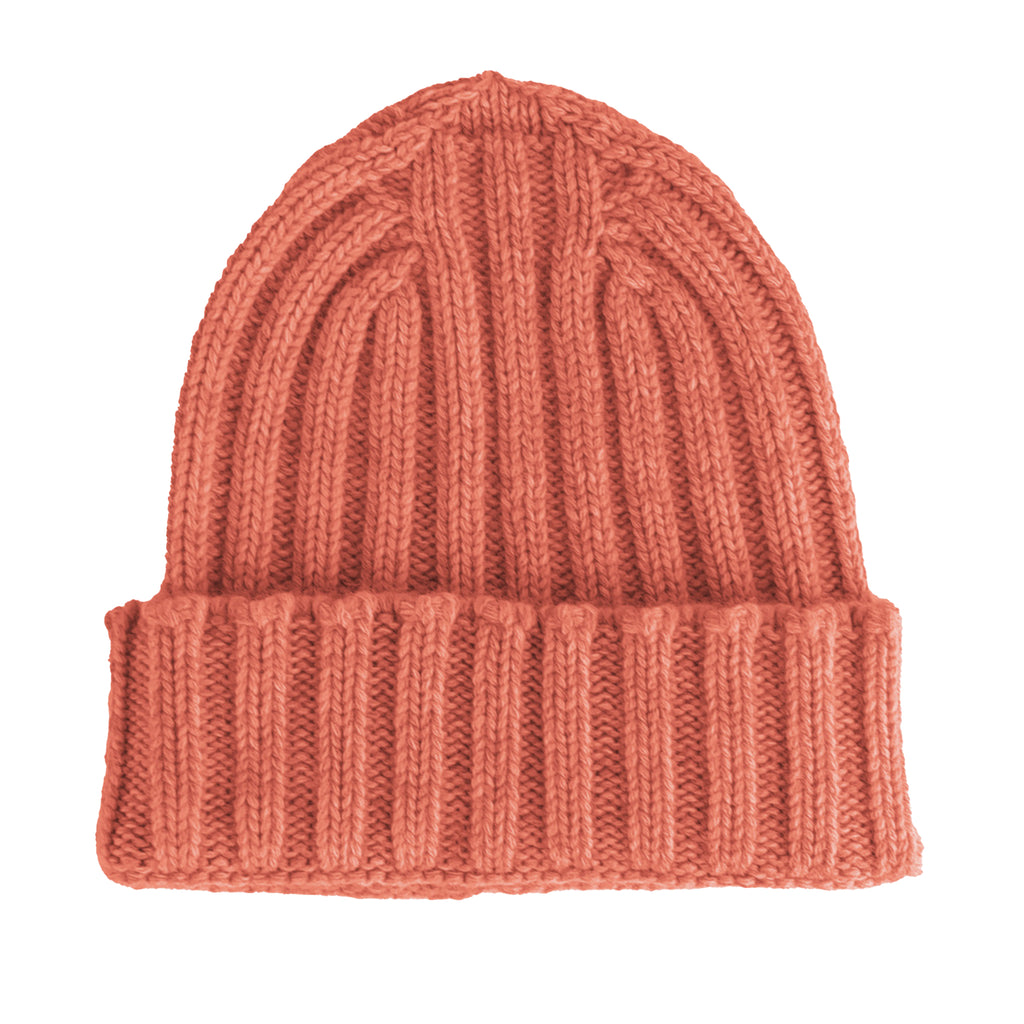 100% Cashmere Unisex Beanie Cashmere Pink