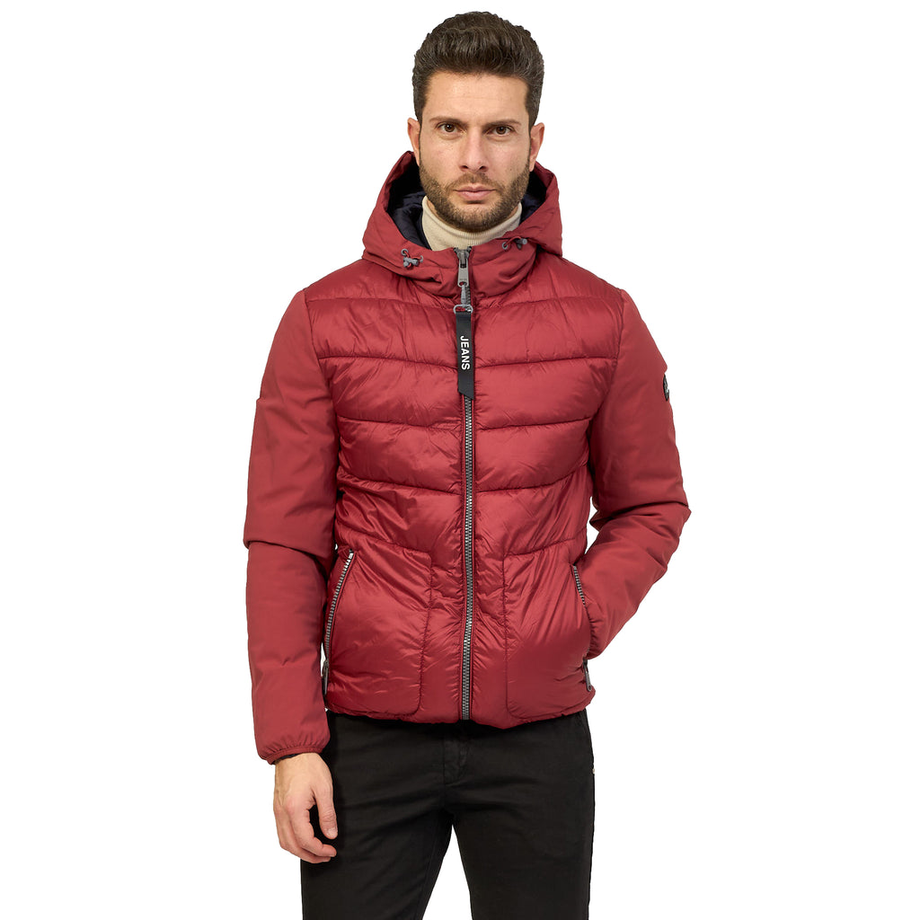 Yes Zee Men Nylon Jacket Red