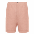 Alpha Studio Men Bermuda Shorts Linen Navetta Pink
