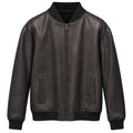 Dolce & Gabbana Men Bomber Leather Black