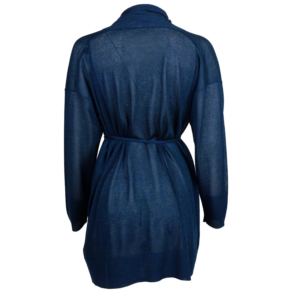 Alpha Studio Women Dress Cardigan Oltremare Blue