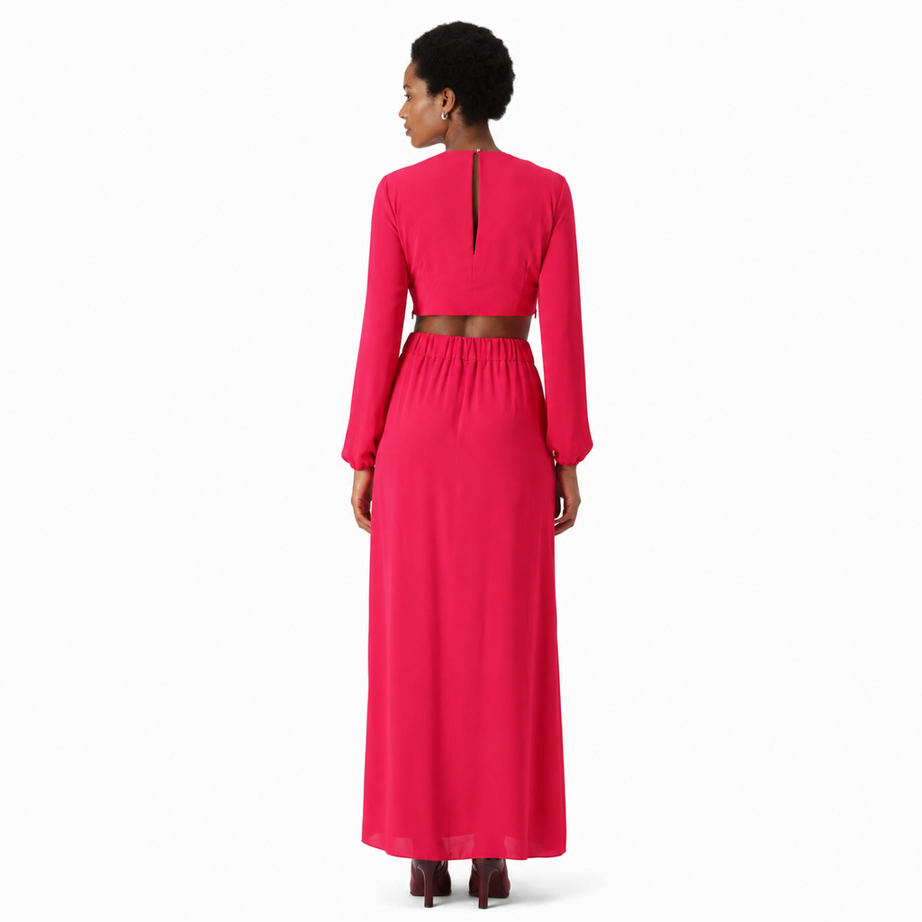 Patrizia Pepe Women Dress Poison Orchid Fuchsia