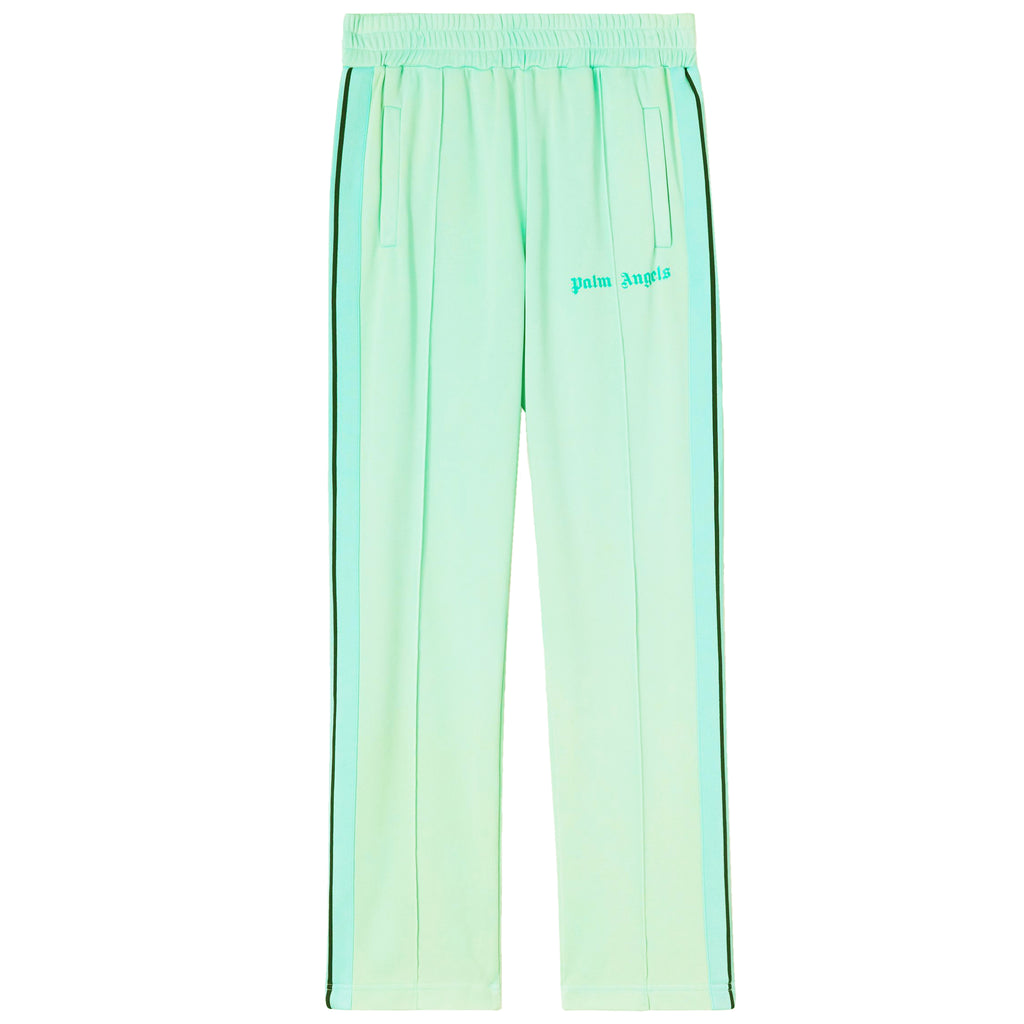 Palm Angels Men Track Pants Fluo Green