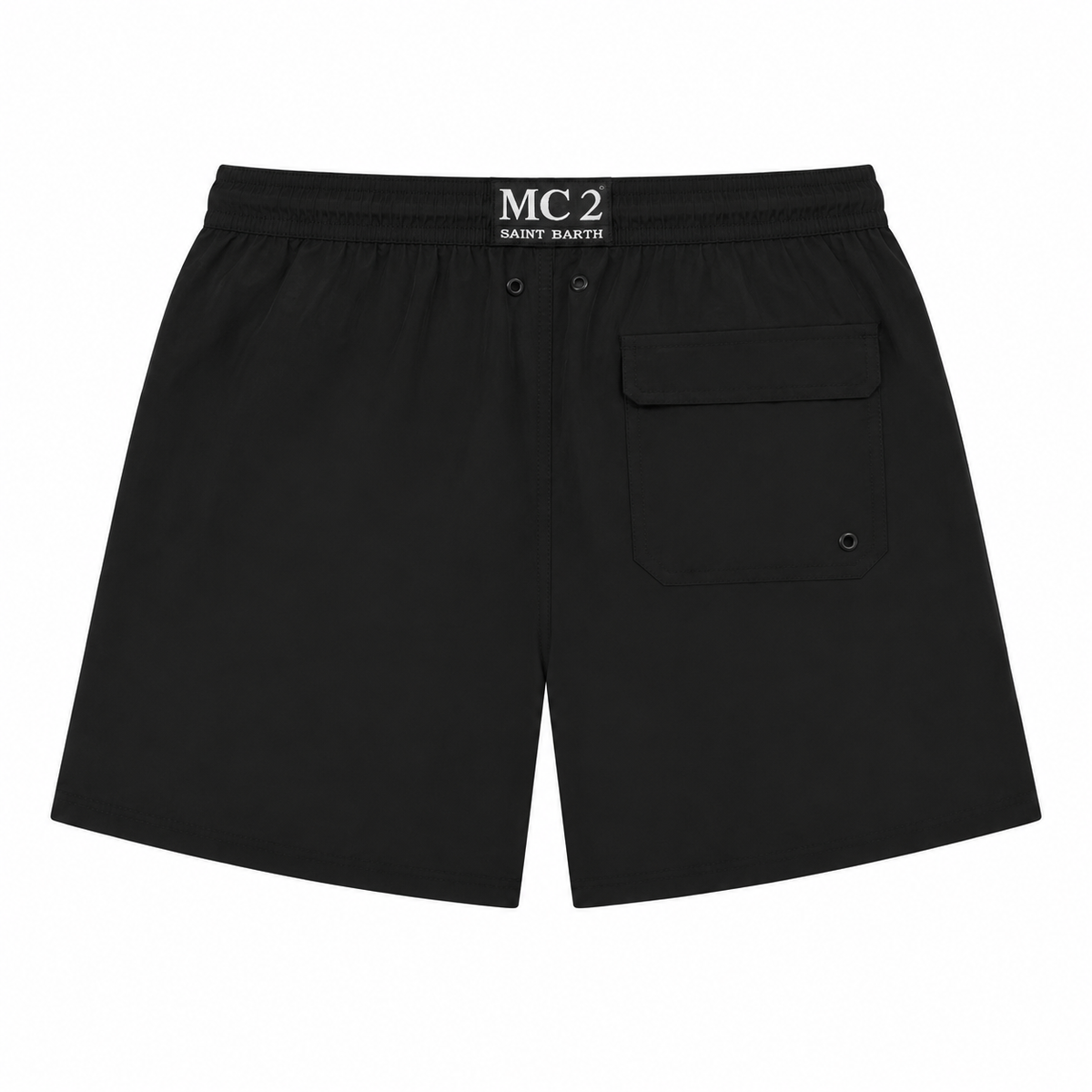 MC2 Saint Barth Men Swimsuit Superused Black