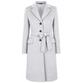 Loro Piana Fabric Women Coat Ghiaccio Ice