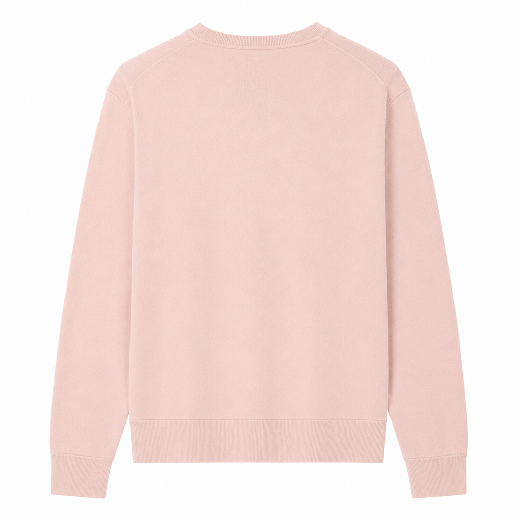 Alpha Studio Men Knit Sleeve Long Pink