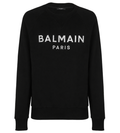 Balmain Men Sweatshirt Crew Neck Black