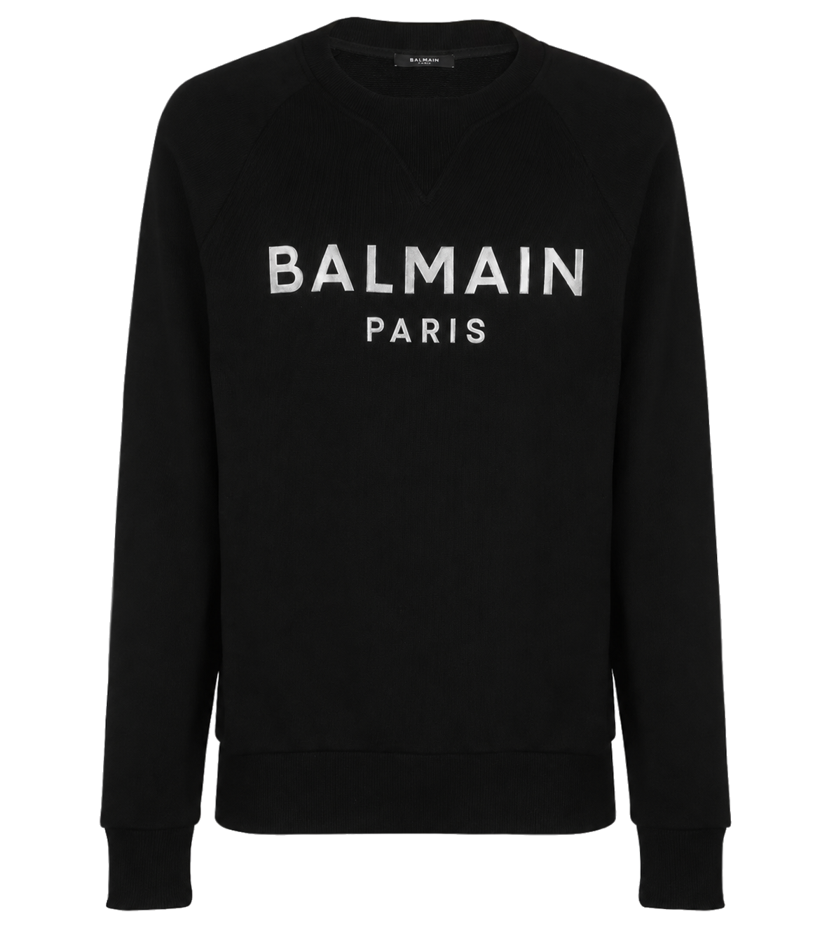 Balmain Men Sweatshirt Crew Neck Black