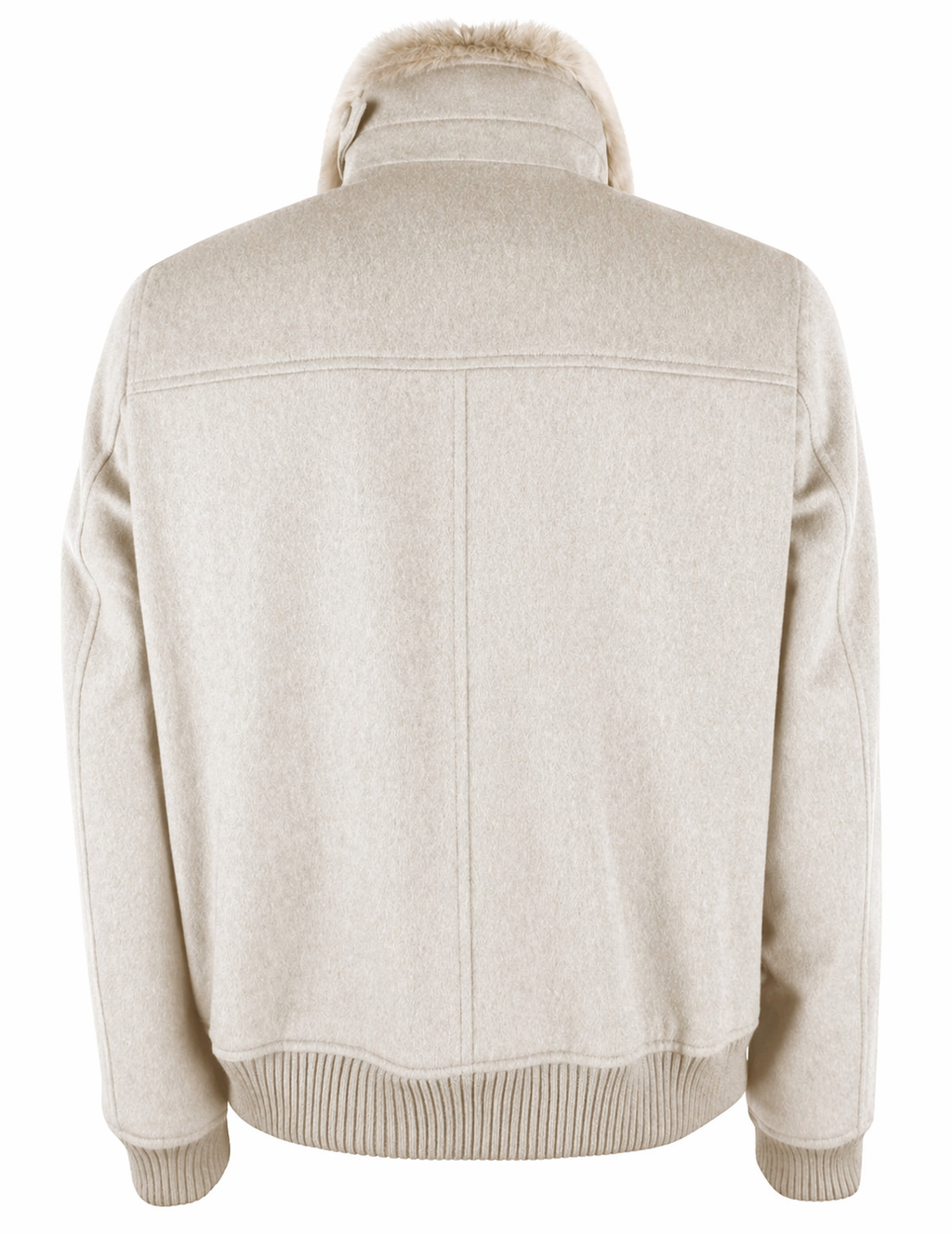 Loro Piana Fabric Men Bomber Coat Beige
