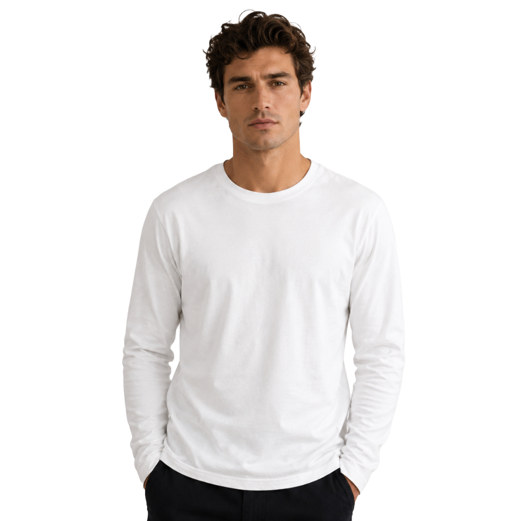 Alpha Studio Men T-Shirt Jersey Stretch White