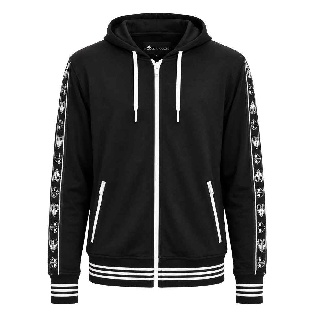 Moose knuckles Men Sweatshirt Jean Talon Black