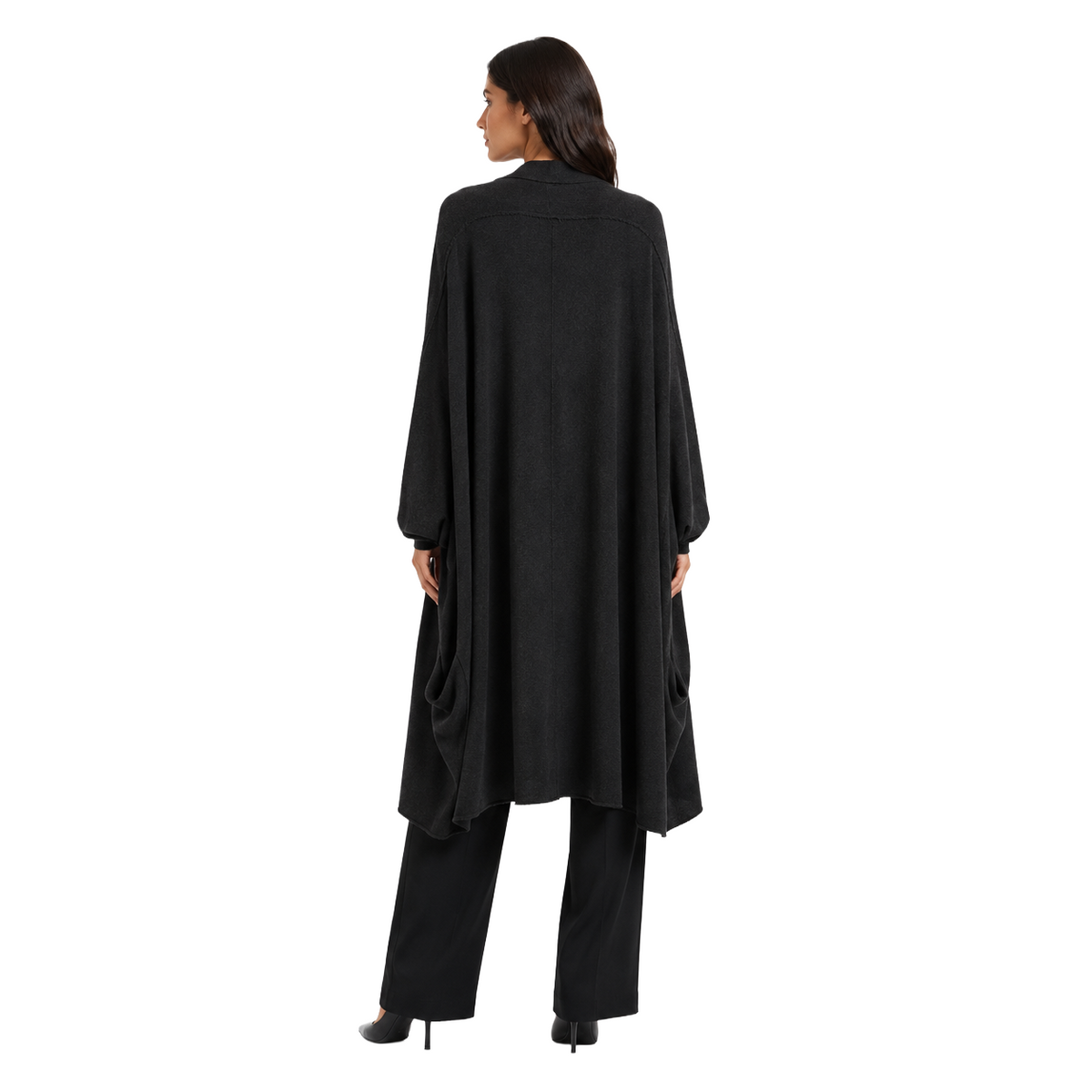 Balmain Women Cardigan Long Black