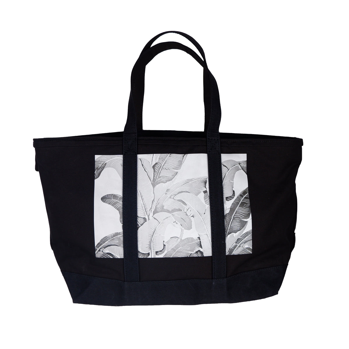 Palm Angels Women Marihuana Shopper Shopping Bags Black