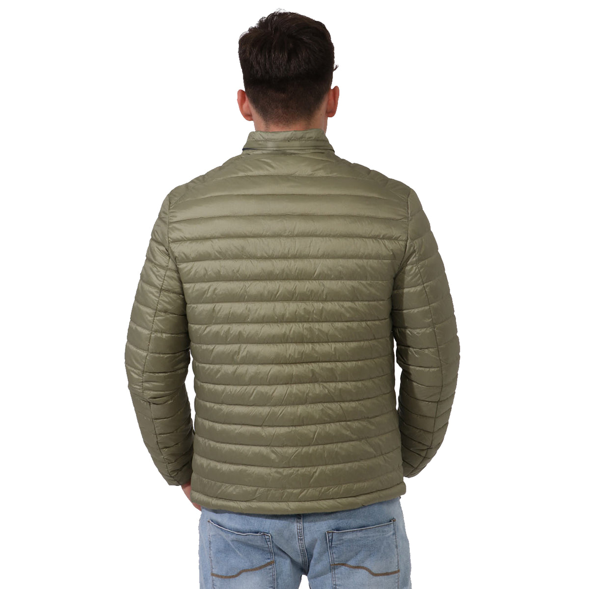 Yes Zee Men Down Jacket Leggero Green