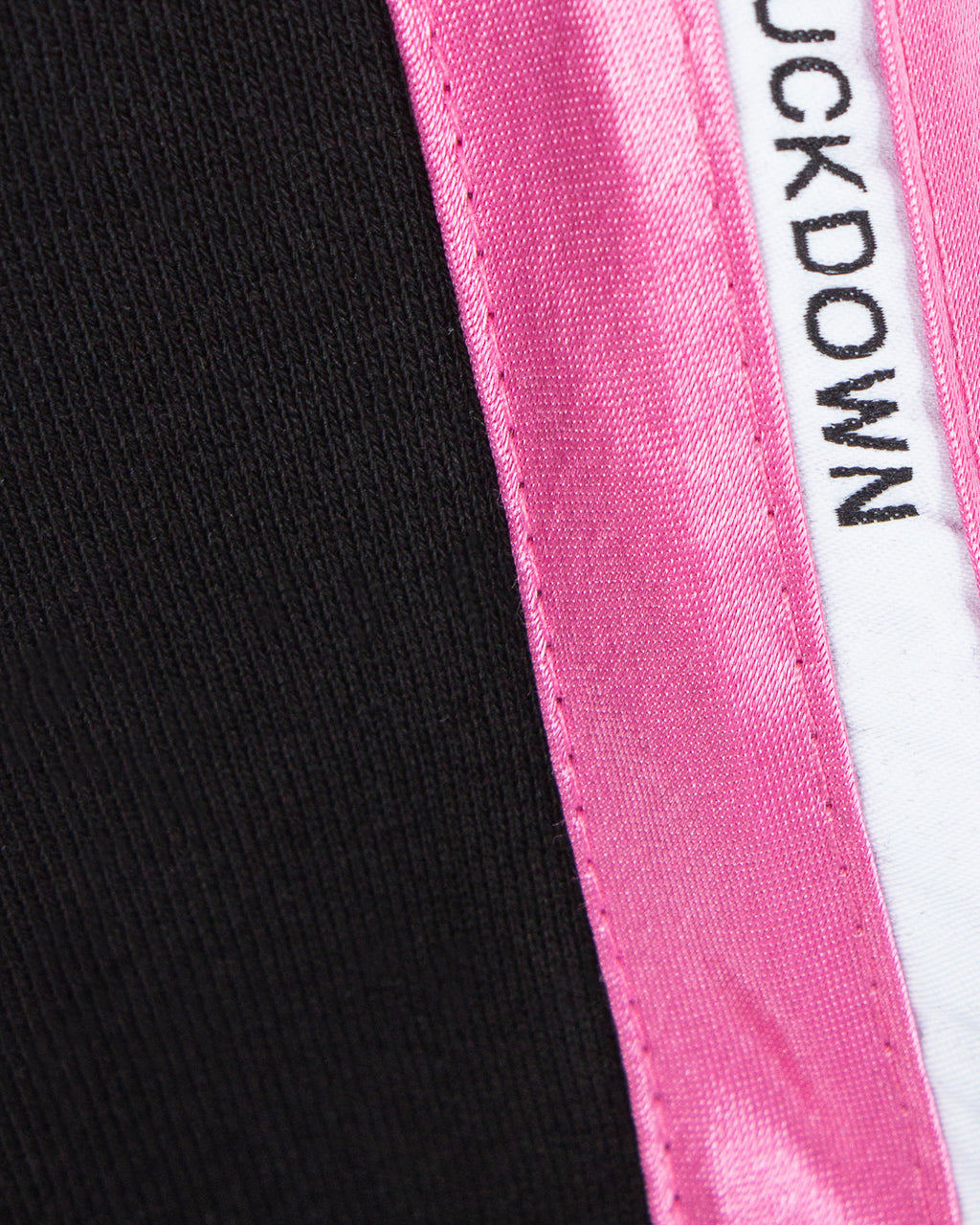 Comme Des Fuckdown Women Sweatshirt Short Hooded Black