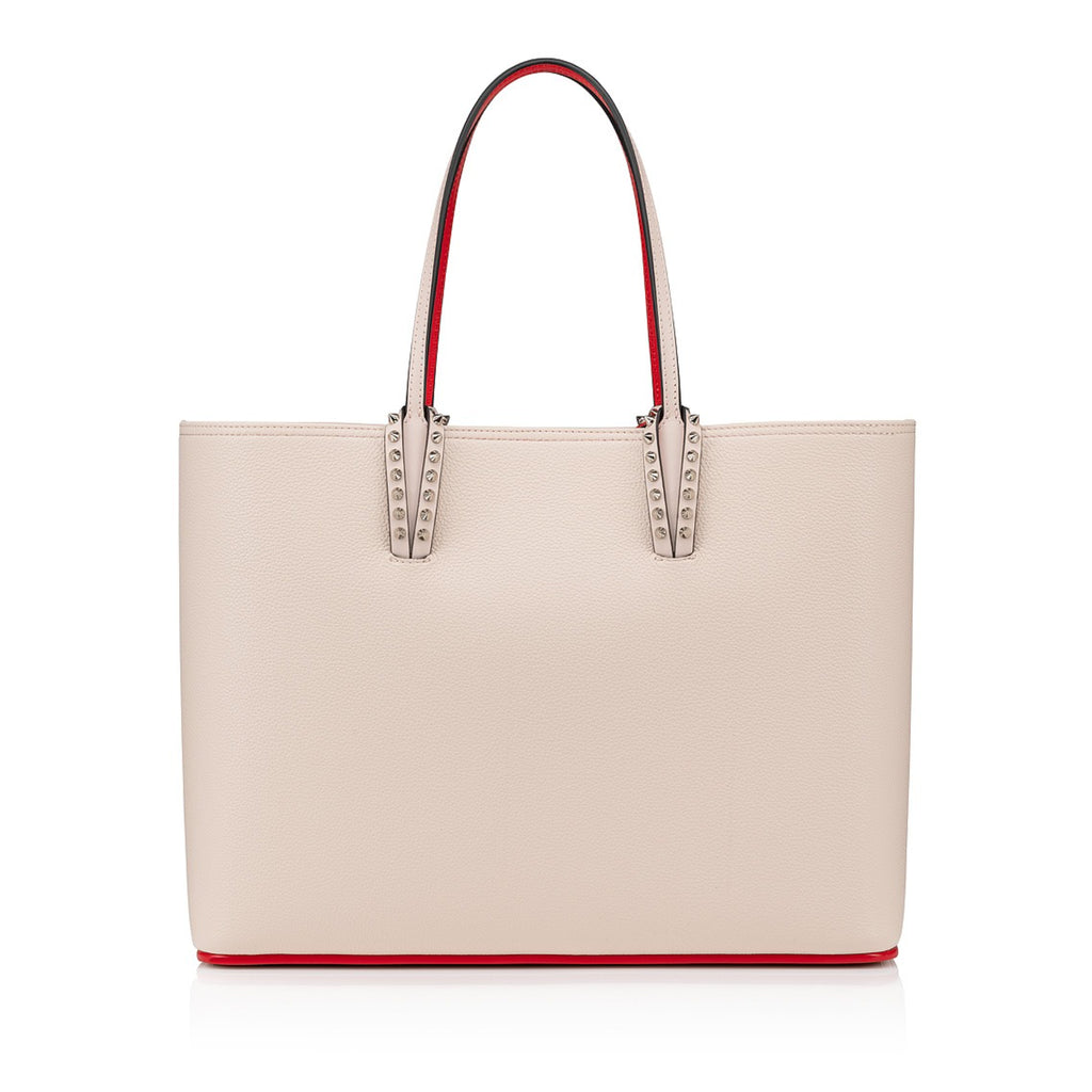 Christian Louboutin Women Cabata Large Leche Handbags Beige