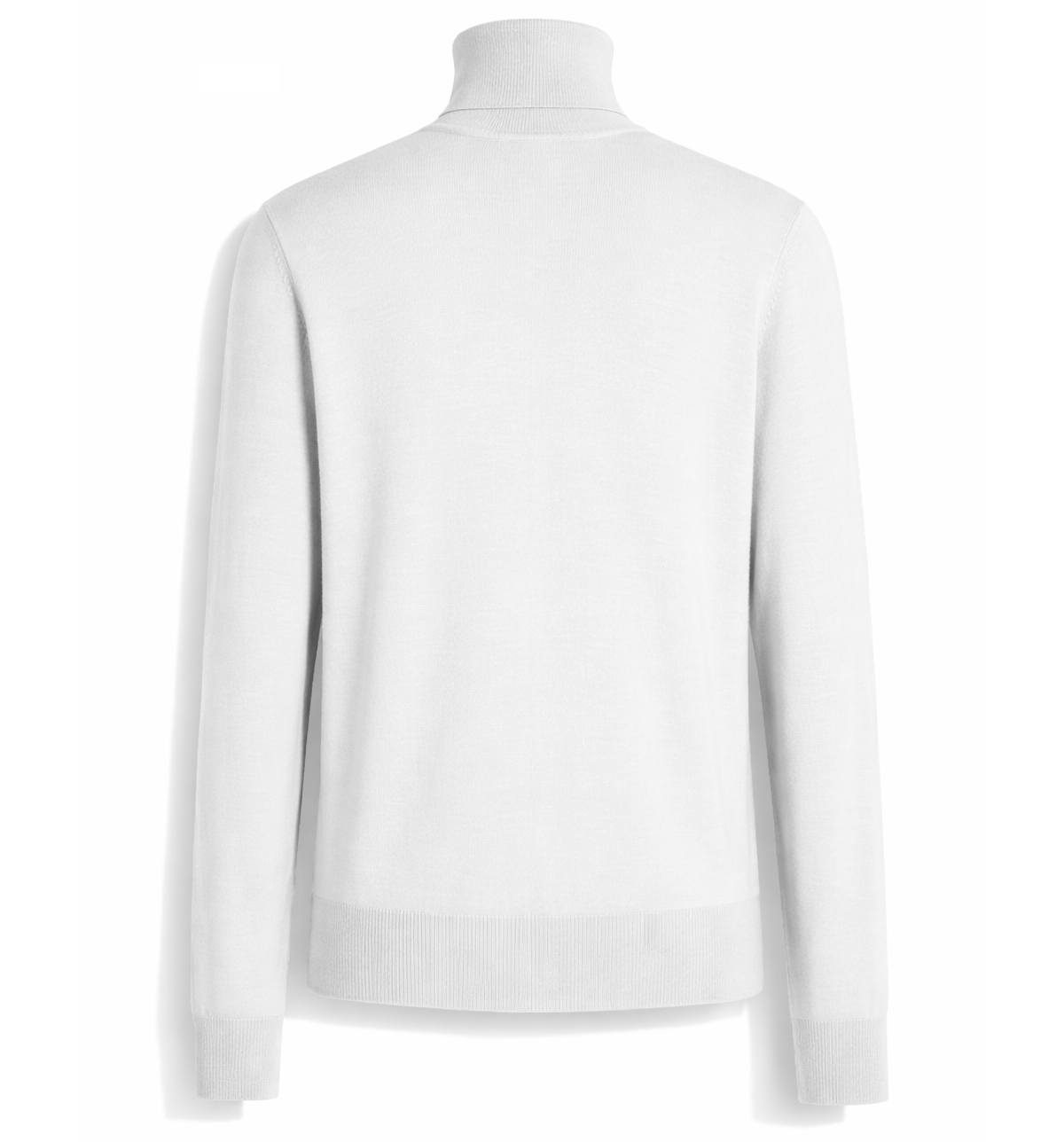 Emilio Romanelli Men Knit Turtleneck Gauge White