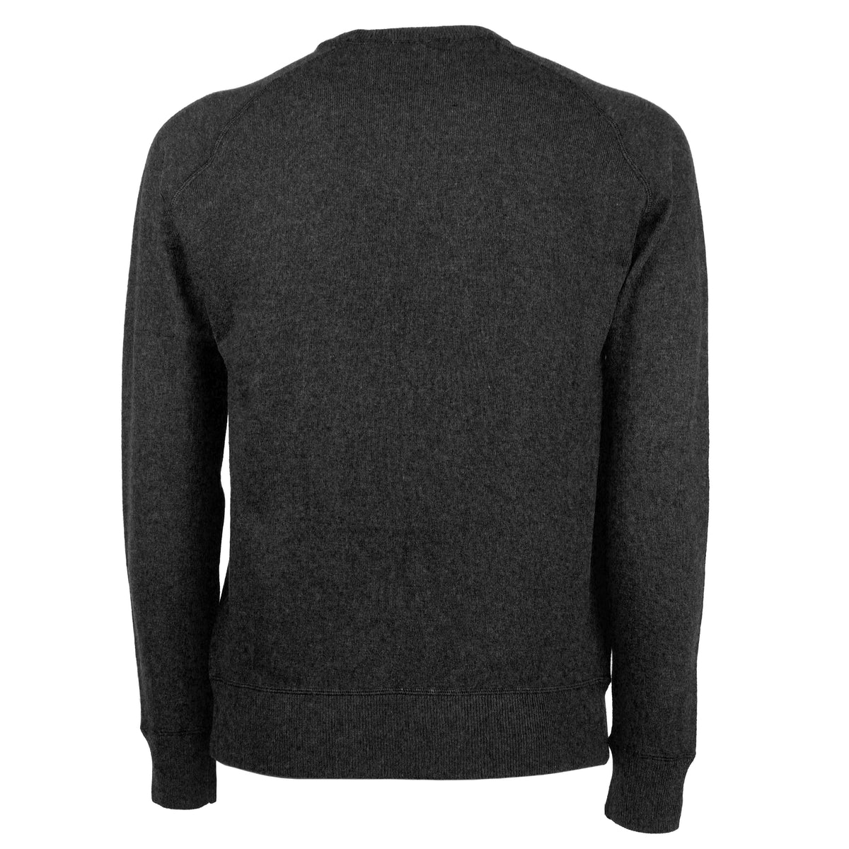 Emilio Romanelli Men Crew Neck Antracite Sweaters Grey