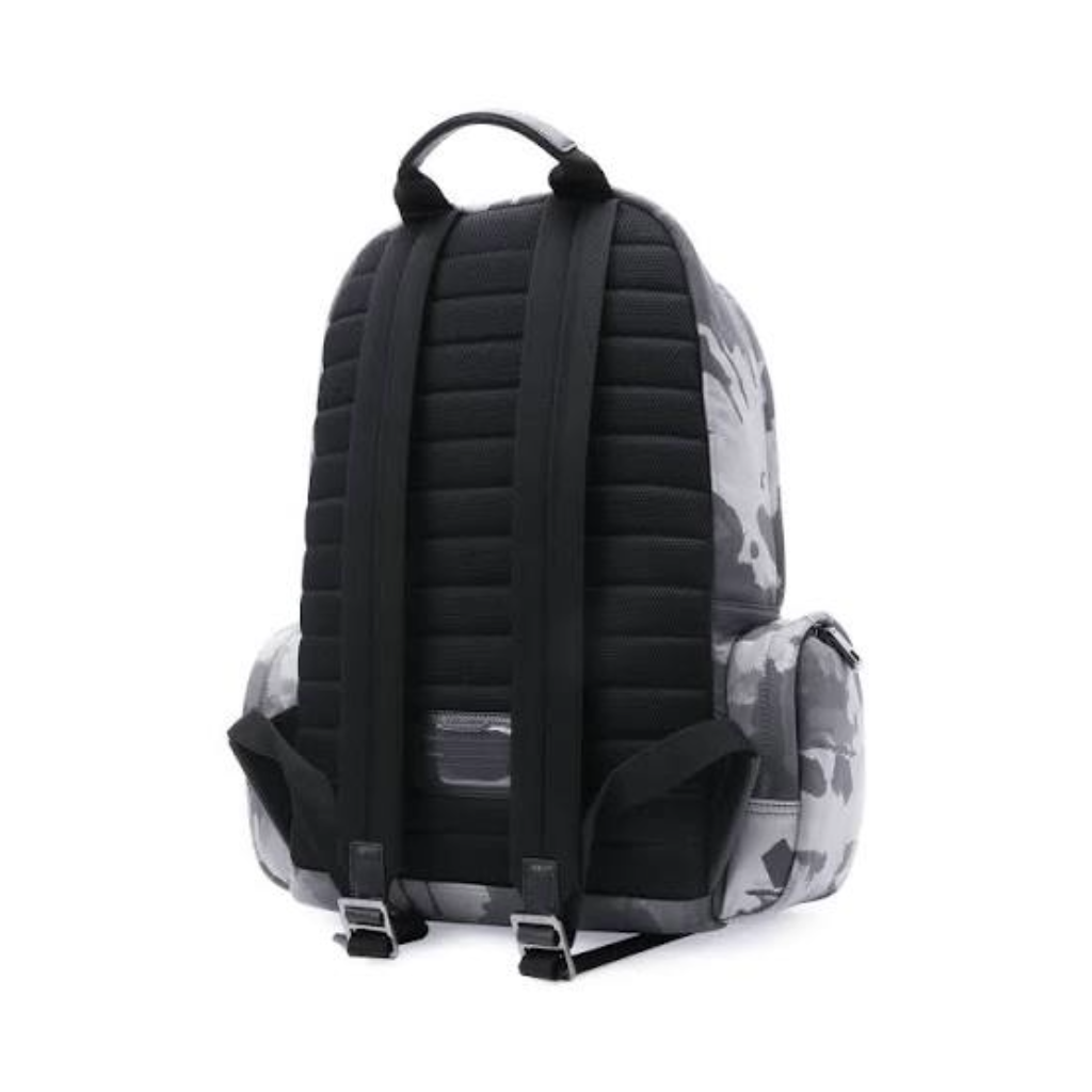 Dolce & Gabbana Men Backpack Military Camo Black White Camouflage