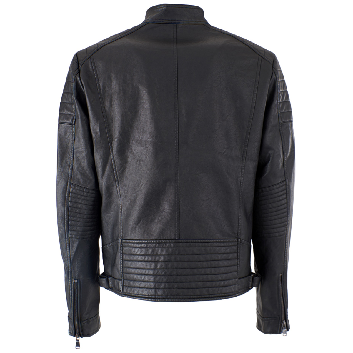 Yes Zee Men Jacket Ecopelle Black
