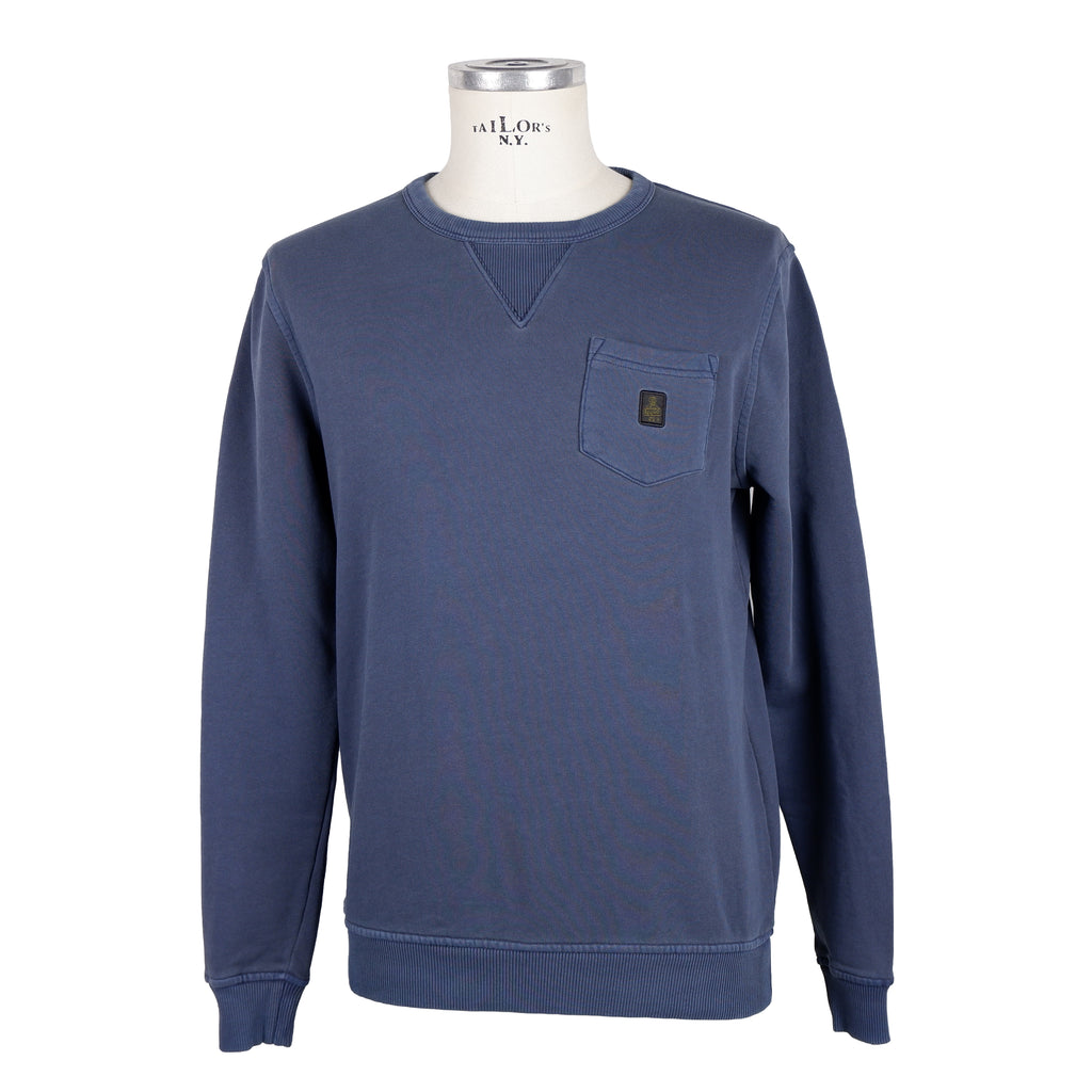 Refrigiwear Men Flip Fleece Sweatshirts Blue