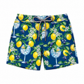 MC2 Saint Barth Men Swimsuit Gin Citrus Blue