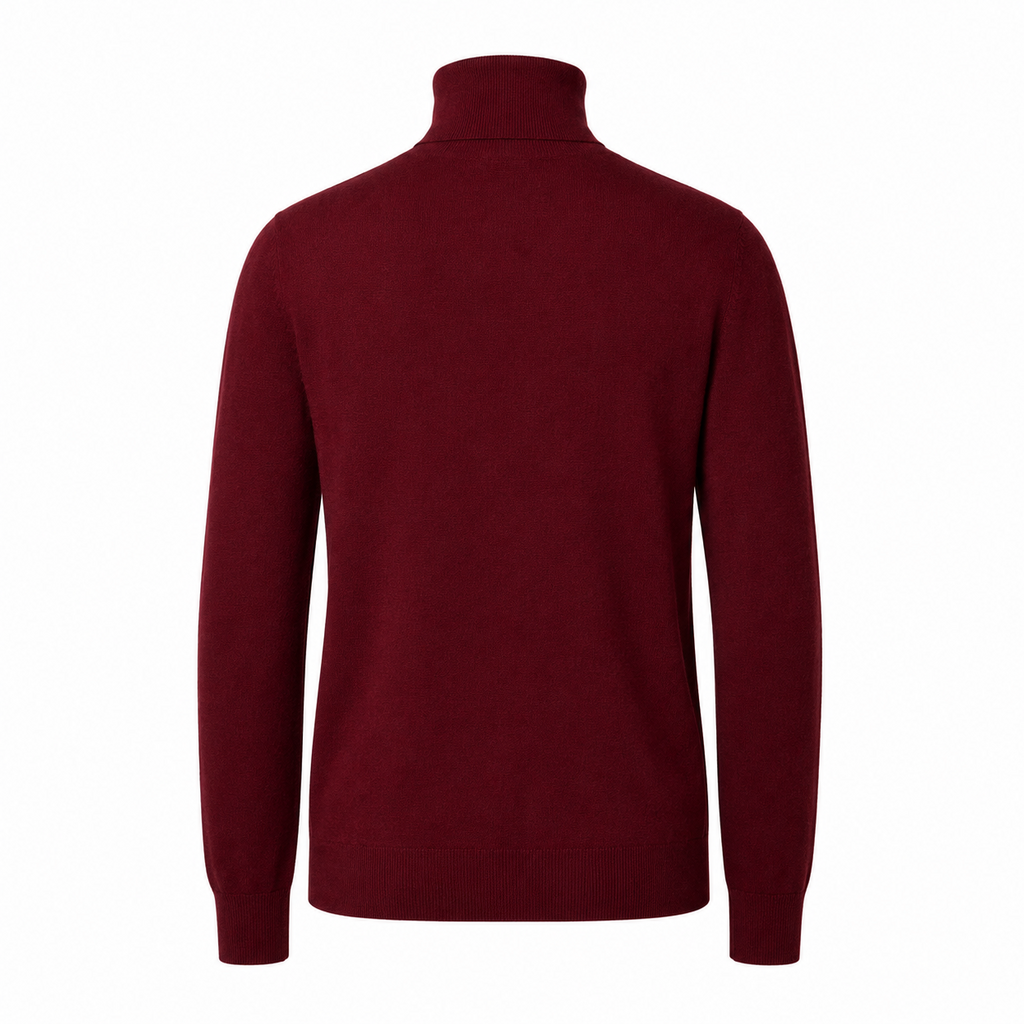 Alpha Studio Men Knit Ciclista High Neck Red