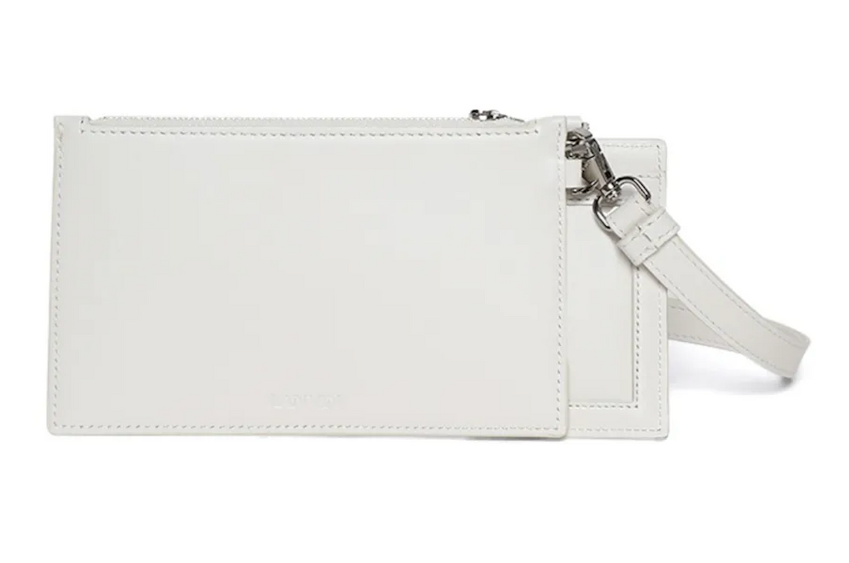 Lanvin Men Pouch Lanvin White