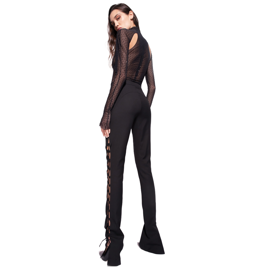 Pinko Women Trousers Orientalis Black