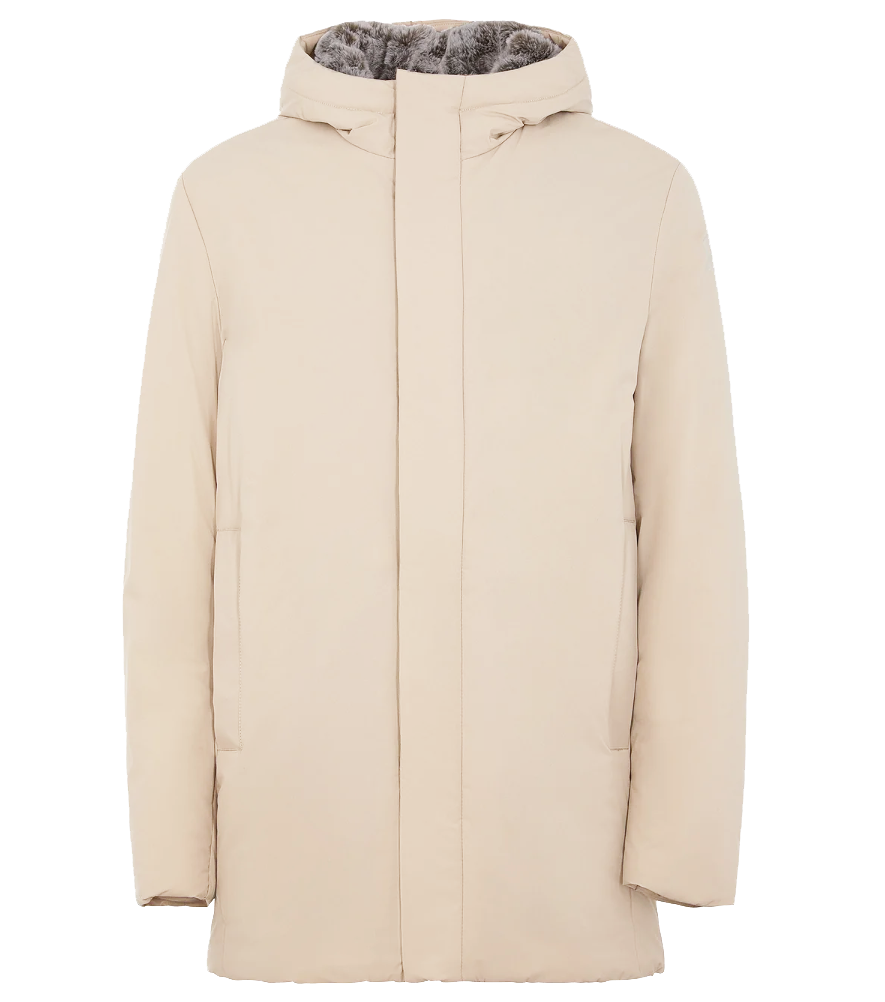 Suns Men Gransasso Fur Jacket White