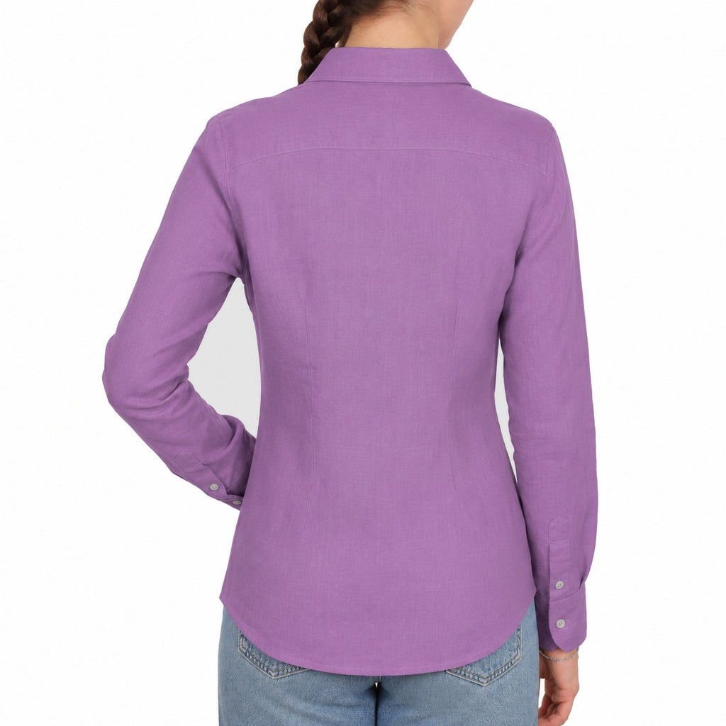 Bagutta Women Shirt Linen Purple