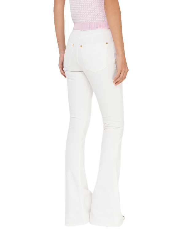 Balmain Women Trousers Zampa White