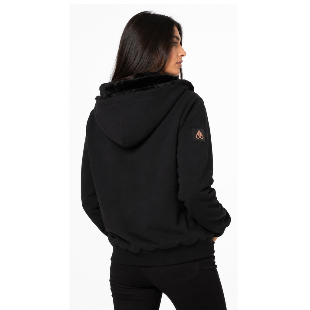 Moose knuckles Women Sweatshirt Padded Black